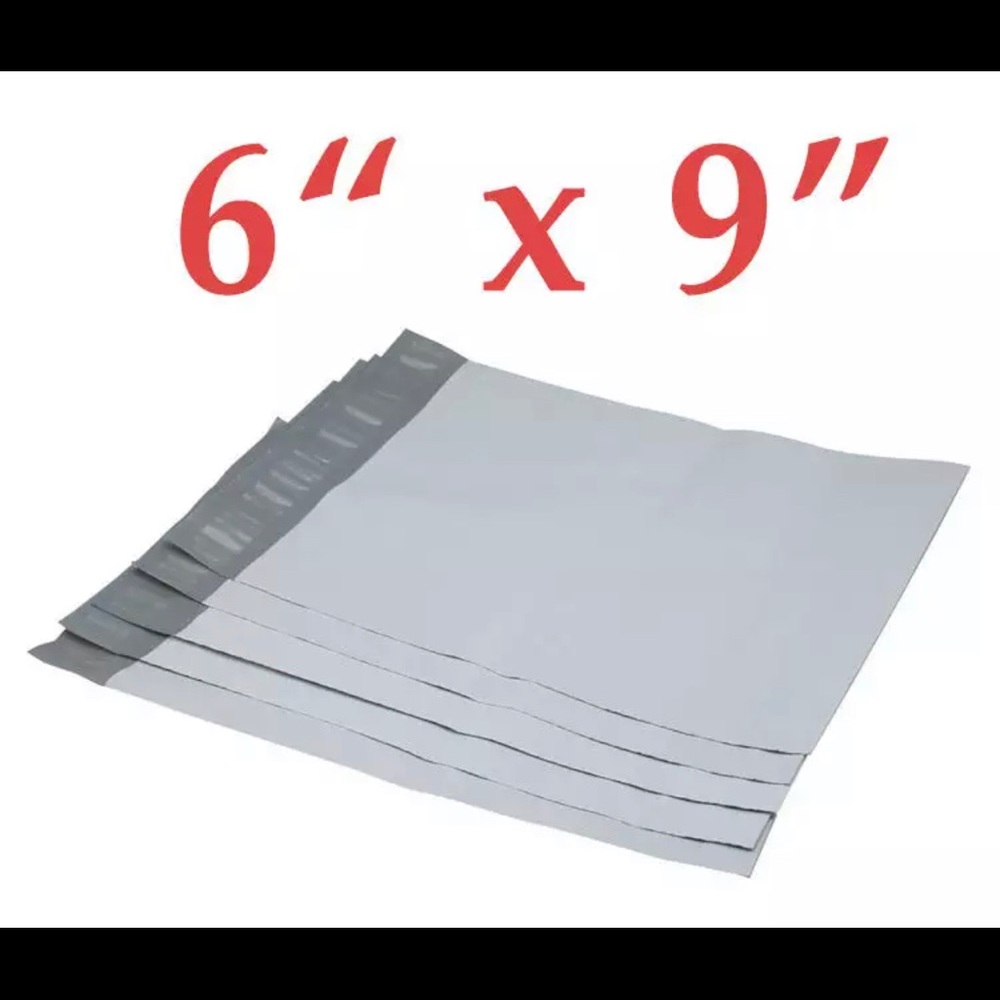 100 pc bag shipping size 6x9